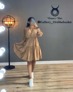 پیراهن طبقه ای - کد 962