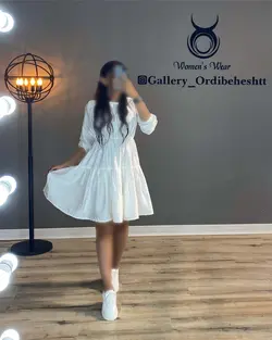 پیراهن طبقه ای - کد 962