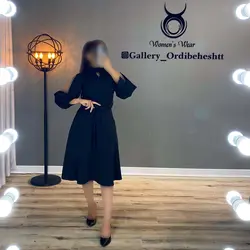 پیراهن آستین چاکدار - کد 875