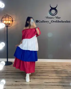 پیراهن طبقه ای _ کد 946