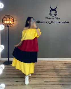 پیراهن طبقه ای _ کد 946