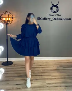 پیراهن آستین پیله - کد 947