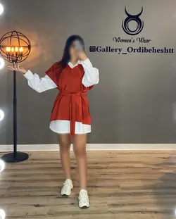 شومیز دو تیکه - کد 887