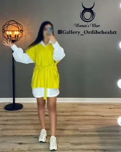 شومیز دو تیکه - کد 887