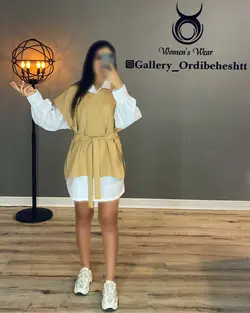 شومیز دو تیکه - کد 887