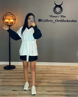 شومیز دو تیکه - کد 887