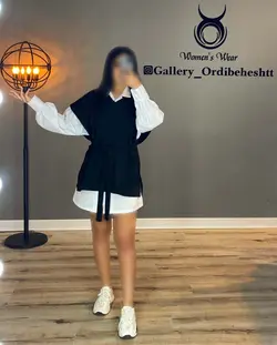 شومیز دو تیکه - کد 887