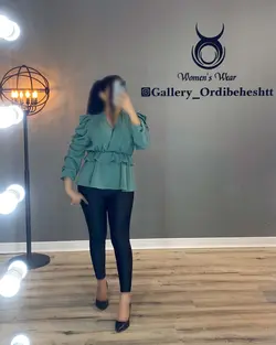 شومیز کمر پلیسه - کد 905