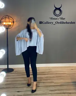 شومیز بغل بلند - کد 895
