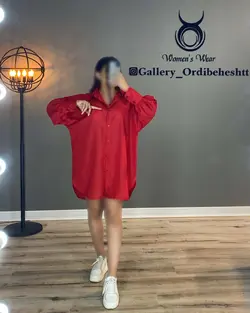 پیراهن آستین پلیسه - کد 894