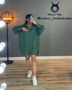 پیراهن آستین پلیسه - کد 894