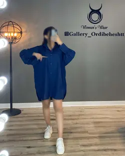 پیراهن آستین پلیسه - کد 894