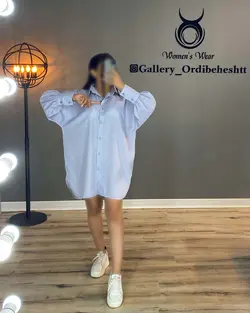 پیراهن آستین پلیسه - کد 894