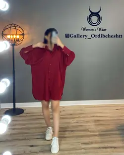 پیراهن آستین پلیسه - کد 894