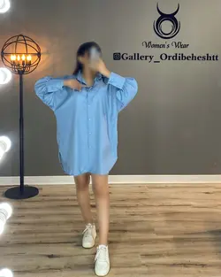 پیراهن آستین پلیسه - کد 894