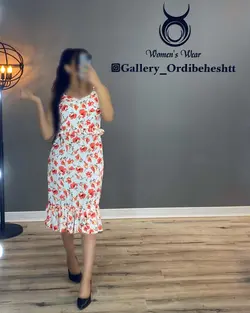 پیراهن پایین چین - کد 893