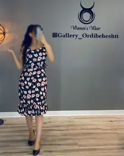 پیراهن پایین چین - کد 893