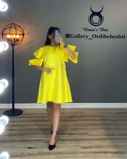 پیراهن آستین حلزونی - کد 934