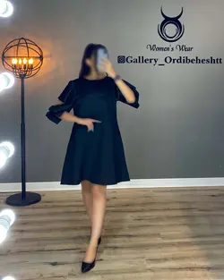 پیراهن آستین حلزونی - کد 934