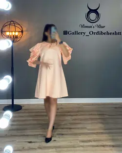 پیراهن آستین حلزونی - کد 934