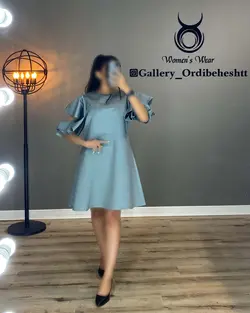 پیراهن آستین حلزونی - کد 934