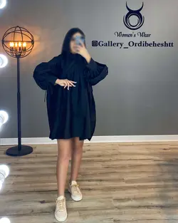 پیراهن یقه سه سانتی - کد 933