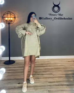 پیراهن یقه سه سانتی - کد 933