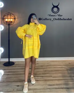 پیراهن یقه سه سانتی - کد 933