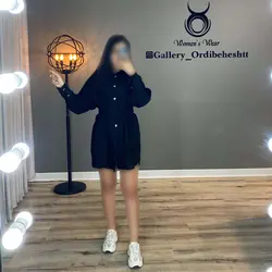 پیراهن آستین پلیسه - کد 862