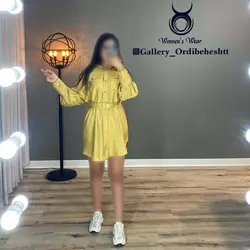 پیراهن آستین پلیسه - کد 862