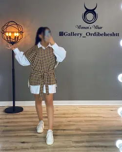 پیراهن / شومیز پیردوبل -کد 868