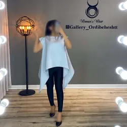 شومیز پشت زیپدار - کد 788