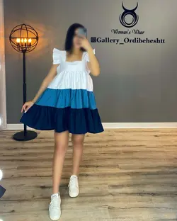 پیراهن سه طبقه - کد 922