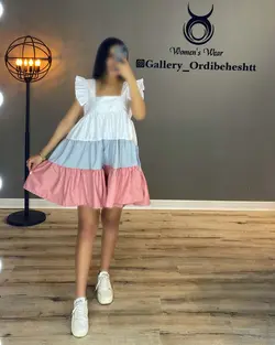 پیراهن سه طبقه - کد 922