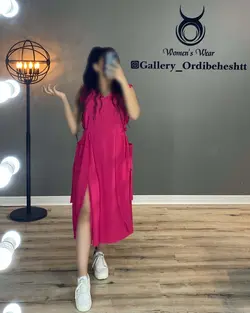 پیراهن چاکدار - کد 919