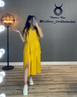 پیراهن چاکدار - کد 919