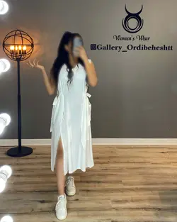 پیراهن چاکدار - کد 919