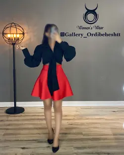 شومیز پایین گره - کد 847