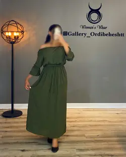 پیراهن حریر - کد 820