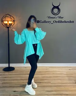 شومیز آستین پف - کد 799