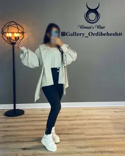 شومیز آستین پف - کد 799