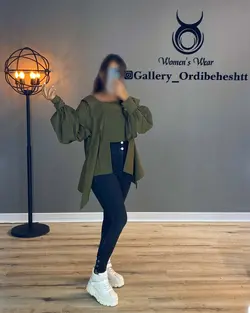 شومیز آستین پف - کد 799