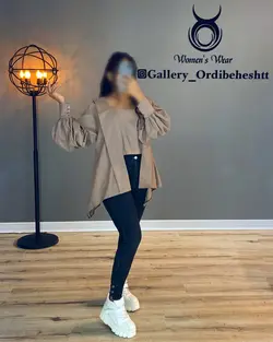 شومیز آستین پف - کد 799