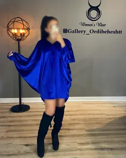 پیراهن مخمل - کد 783