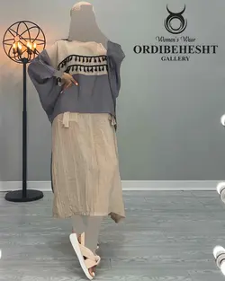 پیراهن + رویه - کد 1993