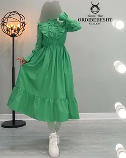 پیراهن آستین دو دکمه - کد 1999