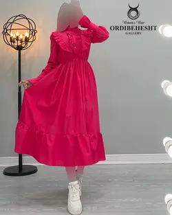 پیراهن آستین دو دکمه - کد 1999