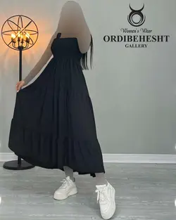 پیراهن بالاتنه کش+تل - کد 2054