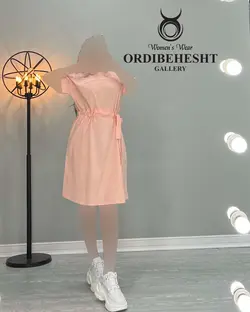 پیراهن آستین کوتاه - کد 2009