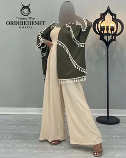 مانتو جلو باز - کد 2024